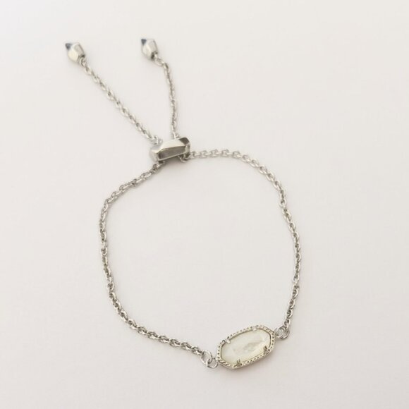Kendra Scott Oval White Mother-of-Pearl - Picture 1 of 1